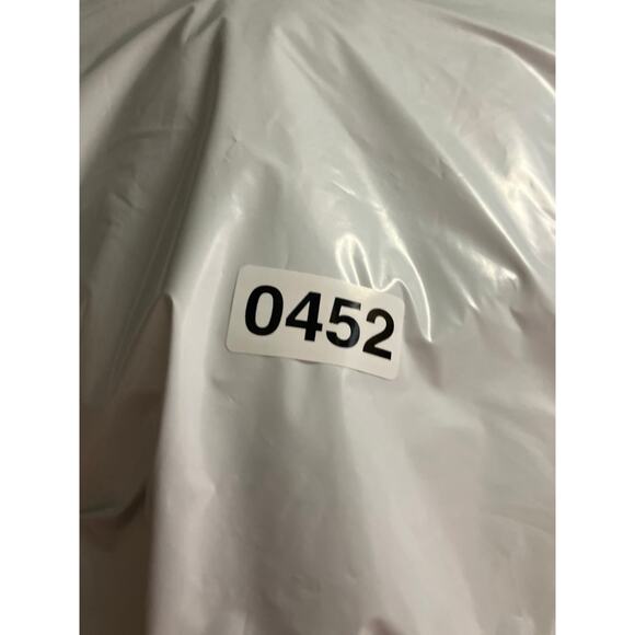 Aeropostale White Y2K Zip Hoodie Mens L VTG Skate Thermal Hood Missing String - Picture 5 of 5